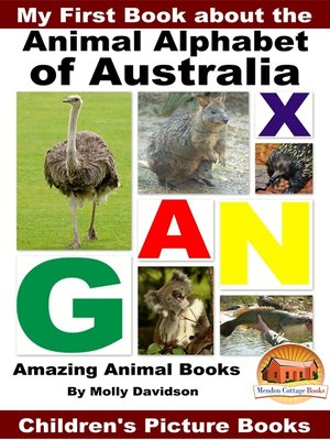 cover image of My First Book about the Animal Alphabet of Australia